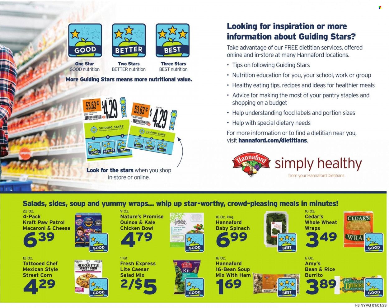 Hannaford (NY) Weekly Ad Flyer Specials January 1 to January 7, 2023