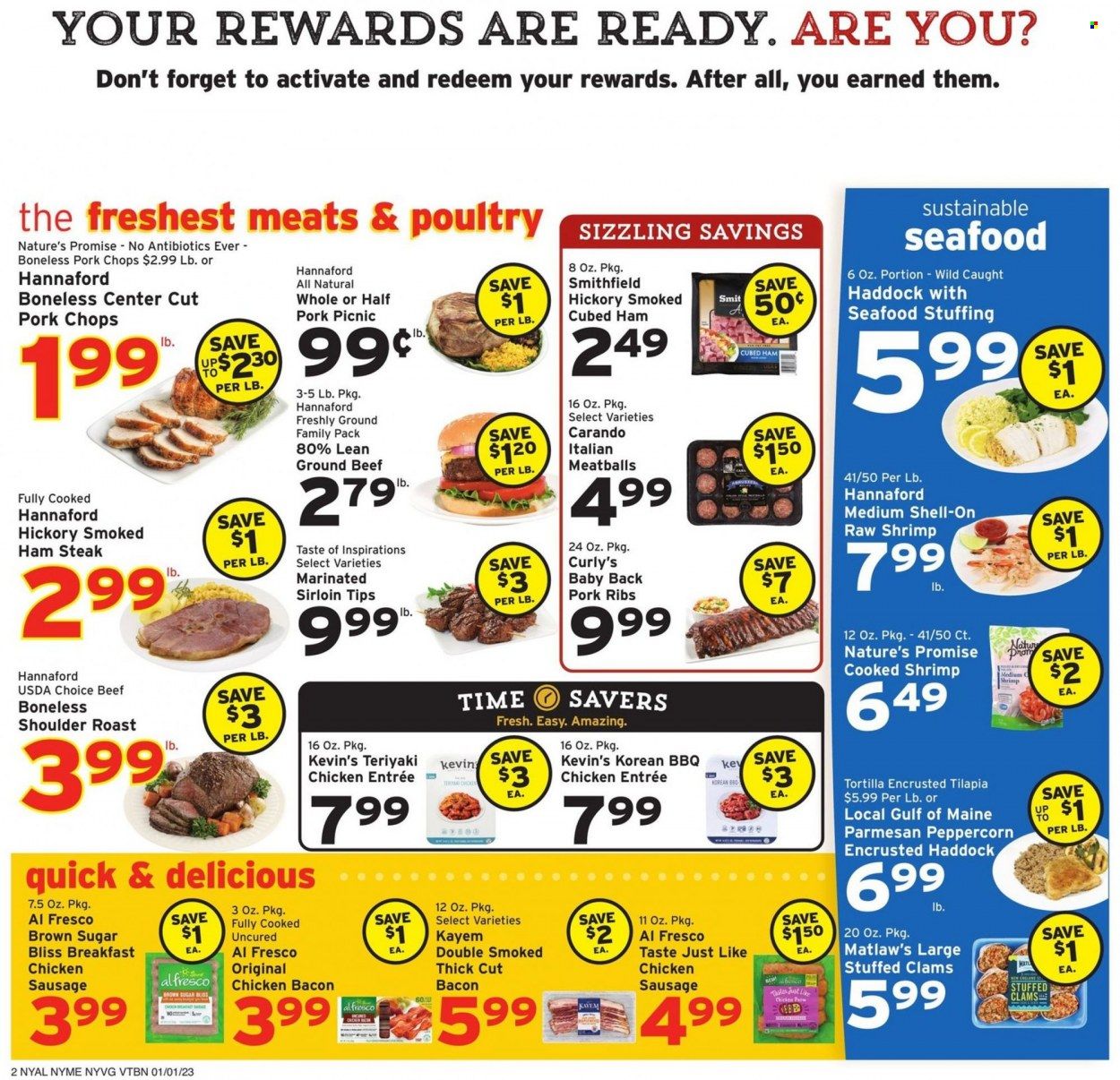 Hannaford (NY) Weekly Ad Flyer Specials January 1 to January 7, 2023