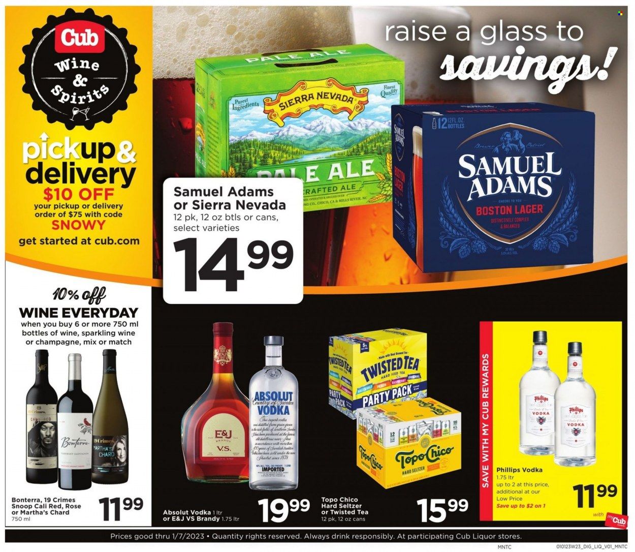 Cub Foods (MN) Weekly Ad Flyer Specials January 1 to January 7, 2023