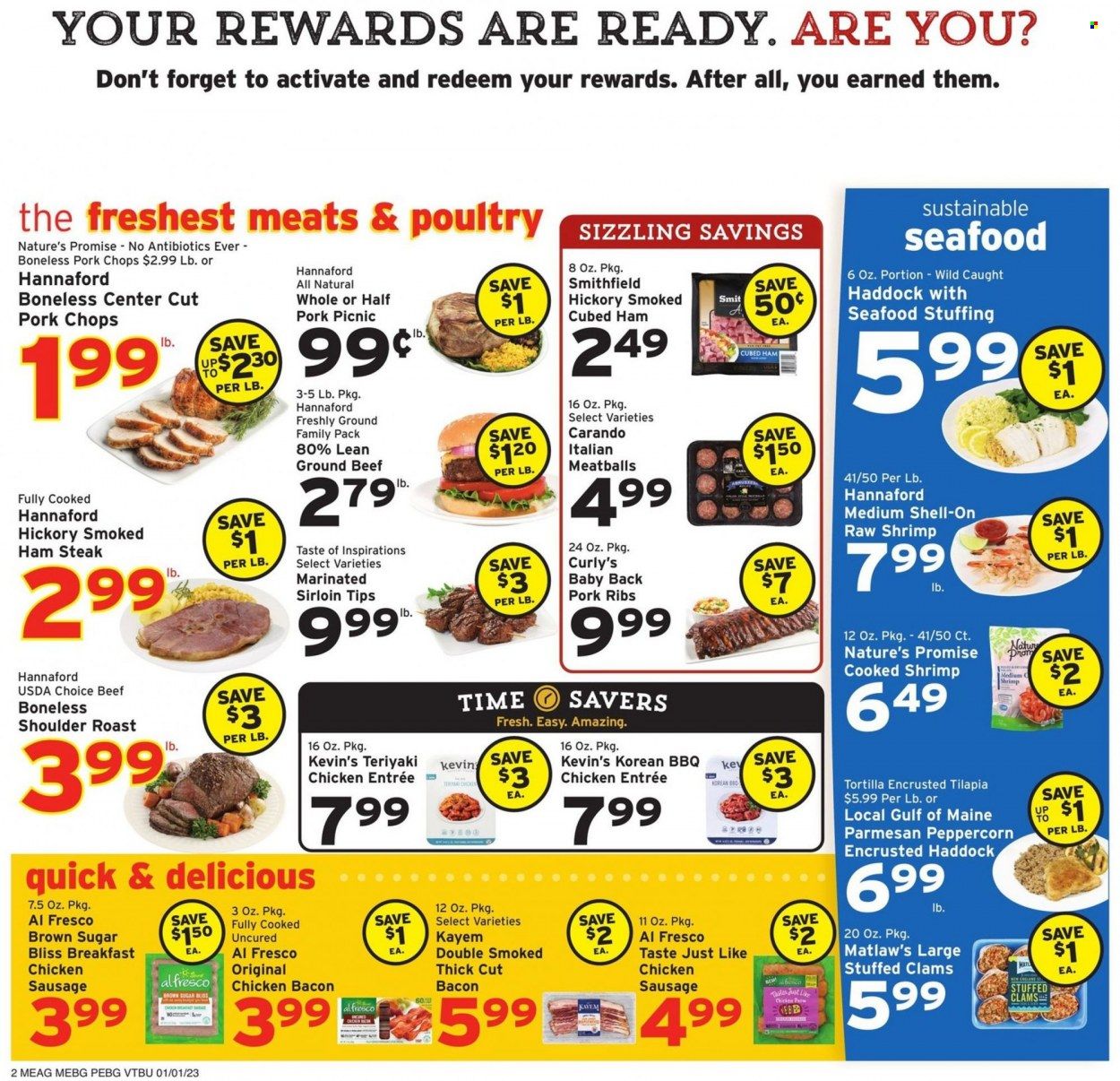 Hannaford (VT) Weekly Ad Flyer Specials January 1 to January 7, 2023