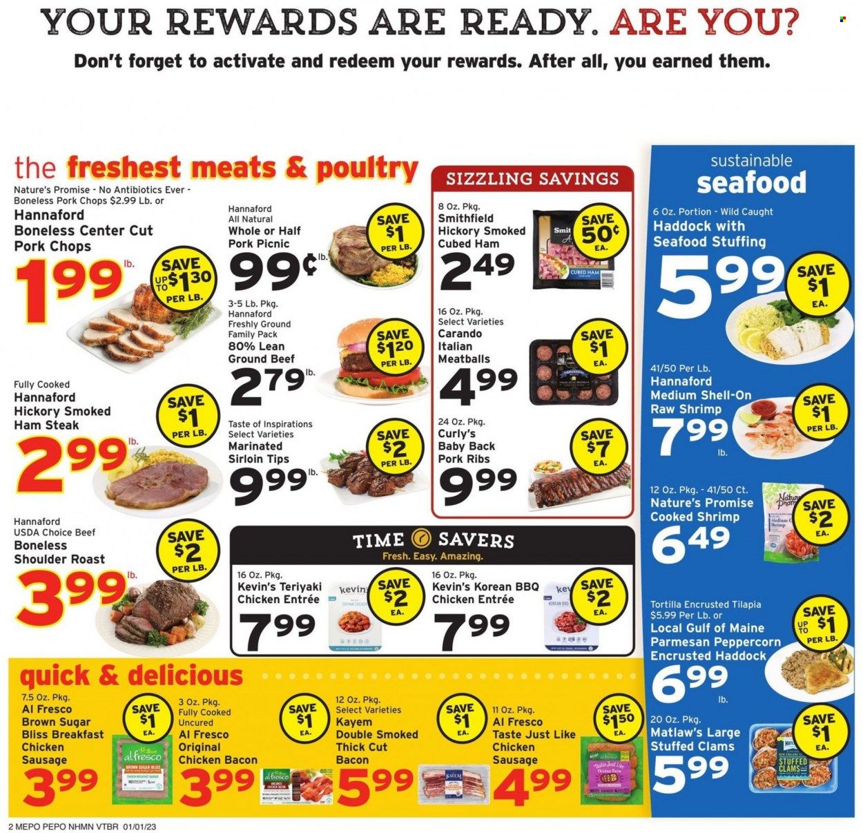 Hannaford (NH) Weekly Ad Flyer Specials January 1 to January 7, 2023