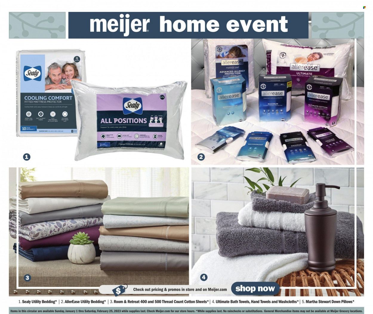 Meijer (IL, IN, MI, OH, WI) Weekly Ad Flyer Specials January 1 to February 25, 2023