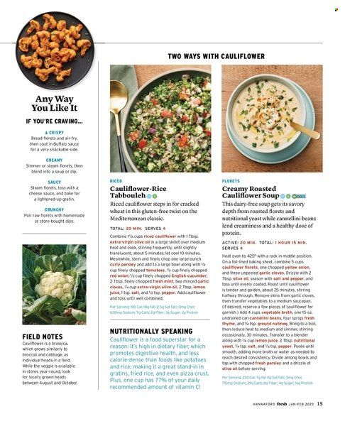 Hannaford (MA, ME, NH, NY, VT) Weekly Ad Flyer Specials January 1 to February 28, 2023