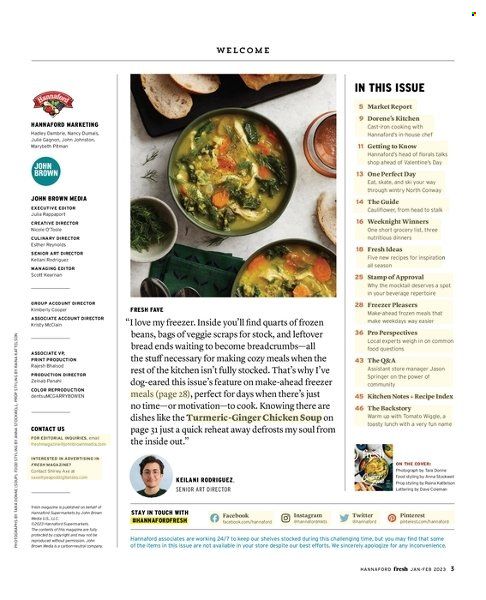 Hannaford (MA, ME, NH, NY, VT) Weekly Ad Flyer Specials January 1 to February 28, 2023