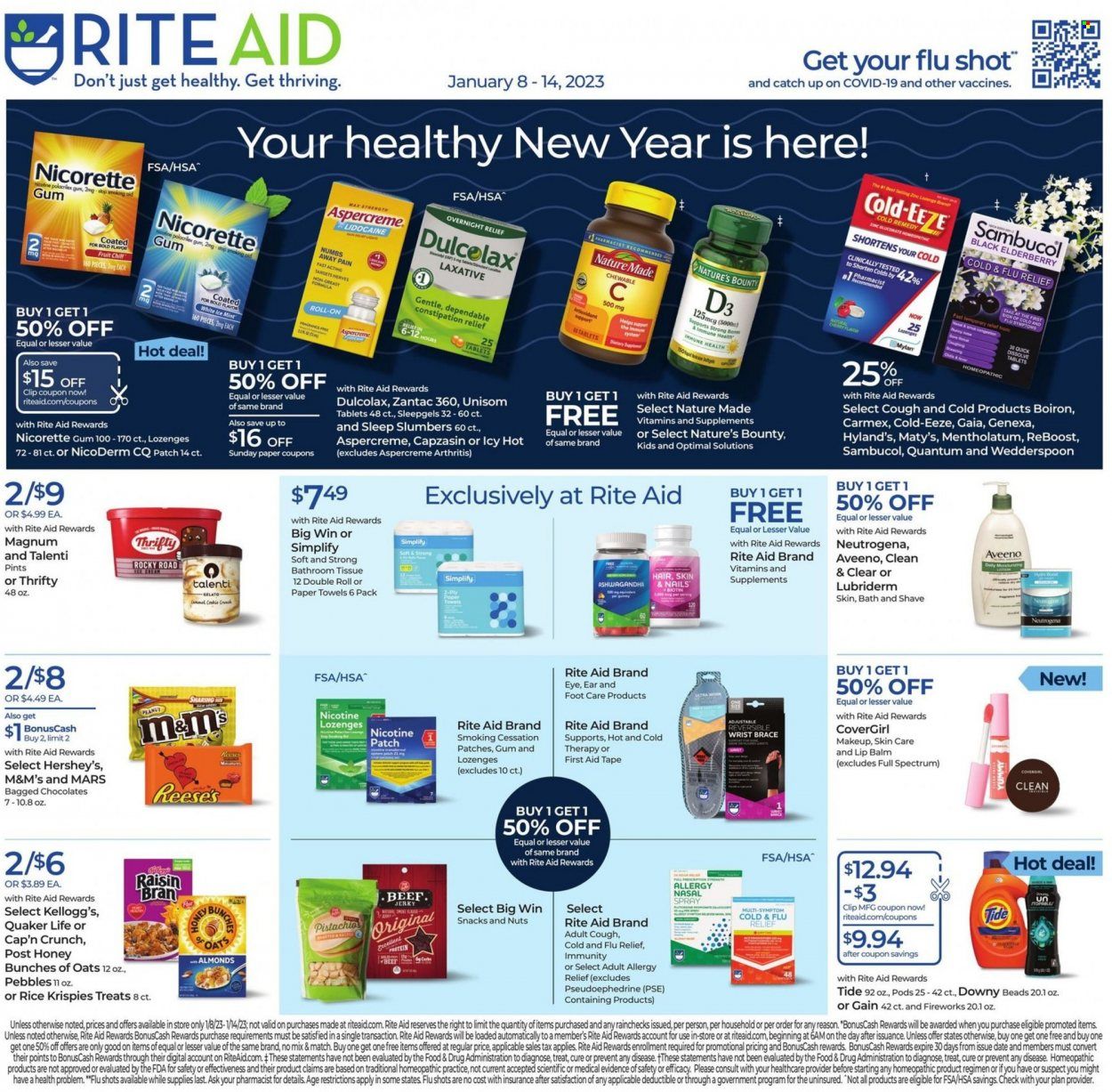RITE AID Weekly Ad Flyer Specials January 8 to January 14, 2023