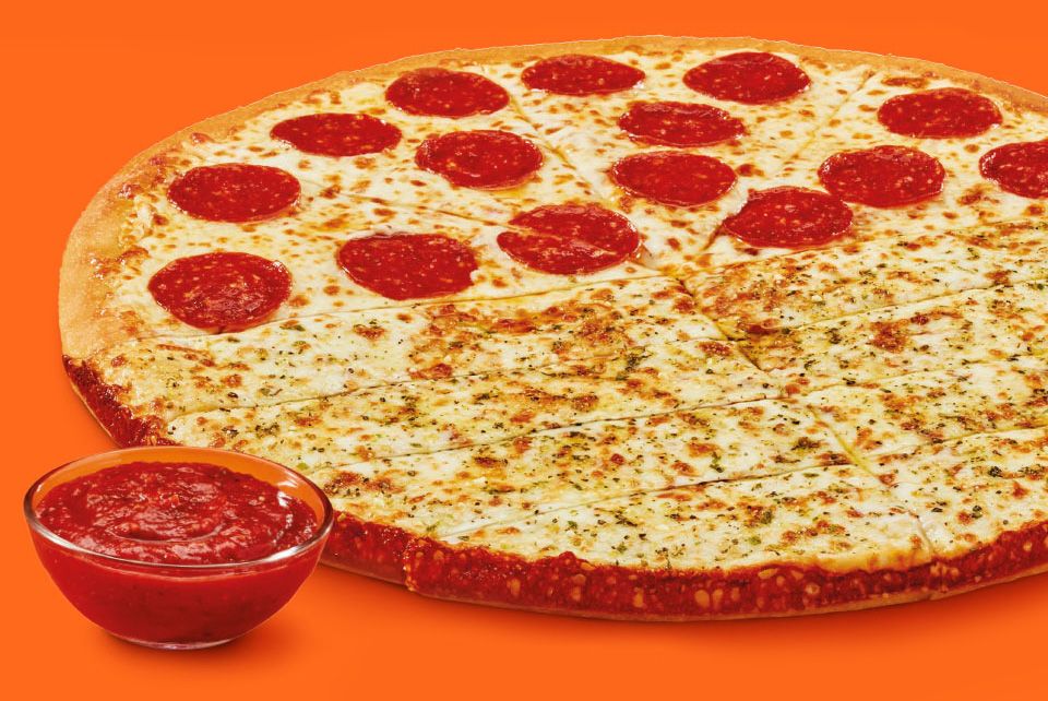 Get the $9.99 Slices-N-Stix Meal Deal with Online Orders at Little Caesars Pizza For a Limited Time Get the $9.99 Slices-N-Stix Meal Deal with Online Orders at Little Caesars Pizza For a Limited Time