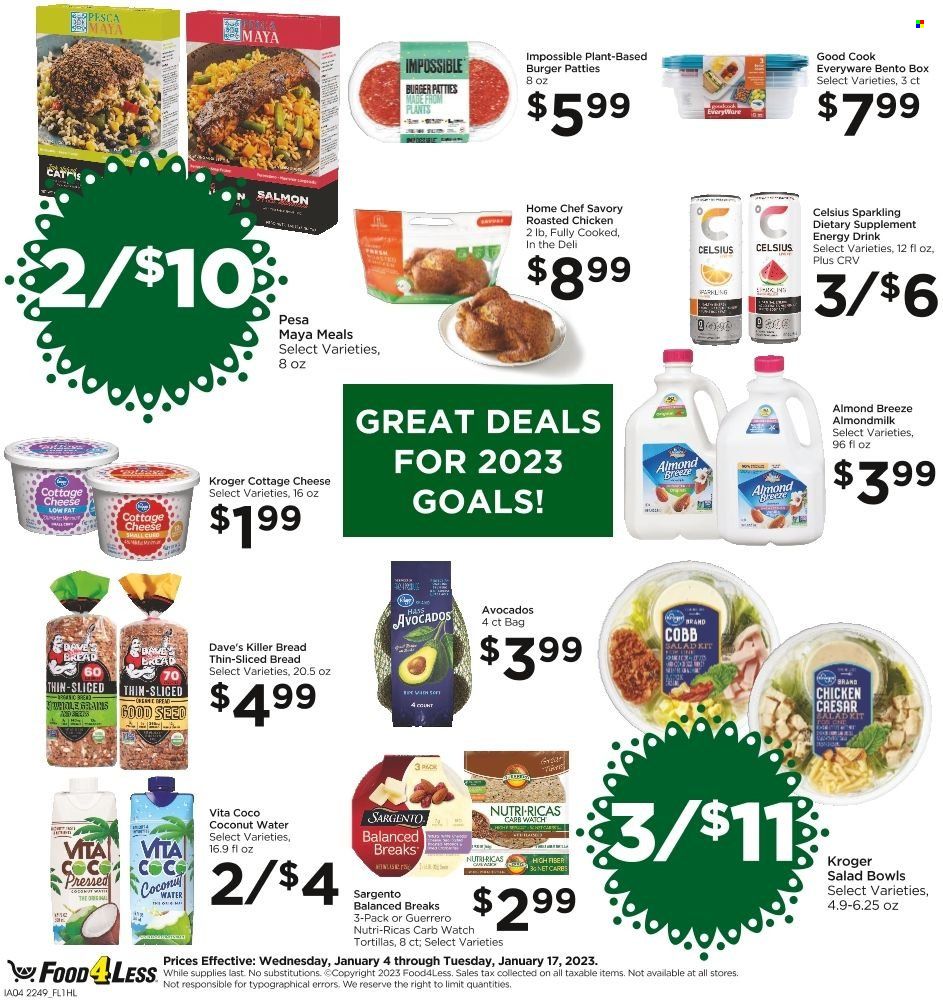 Food 4 Less (CA) Weekly Ad Flyer Specials January 4 to January 10, 2023