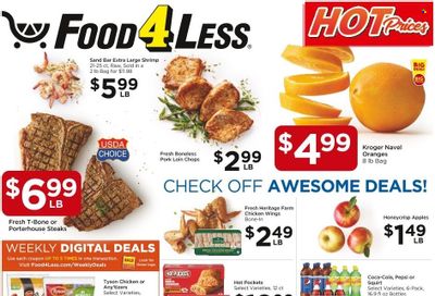 Food 4 Less (IL) Weekly Ad Flyer Specials January 4 to January 10, 2023