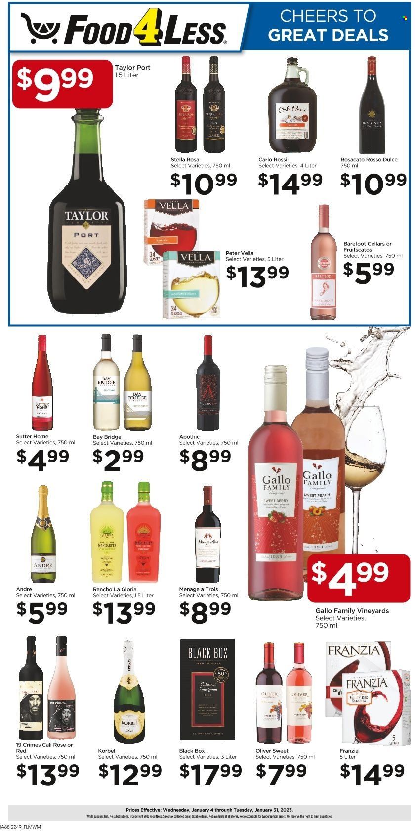 Food 4 Less (IN) Weekly Ad Flyer Specials January 4 to January 31, 2023