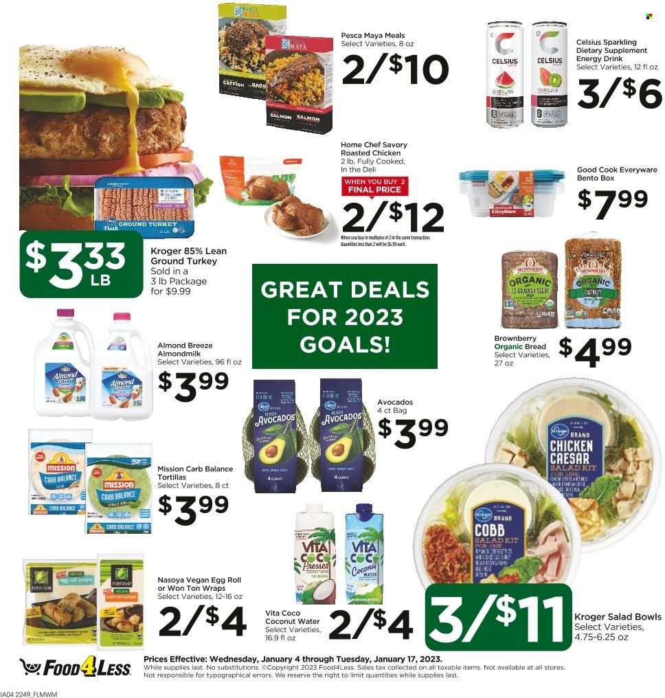 Food 4 Less (IN) Weekly Ad Flyer Specials January 4 to January 10, 2023