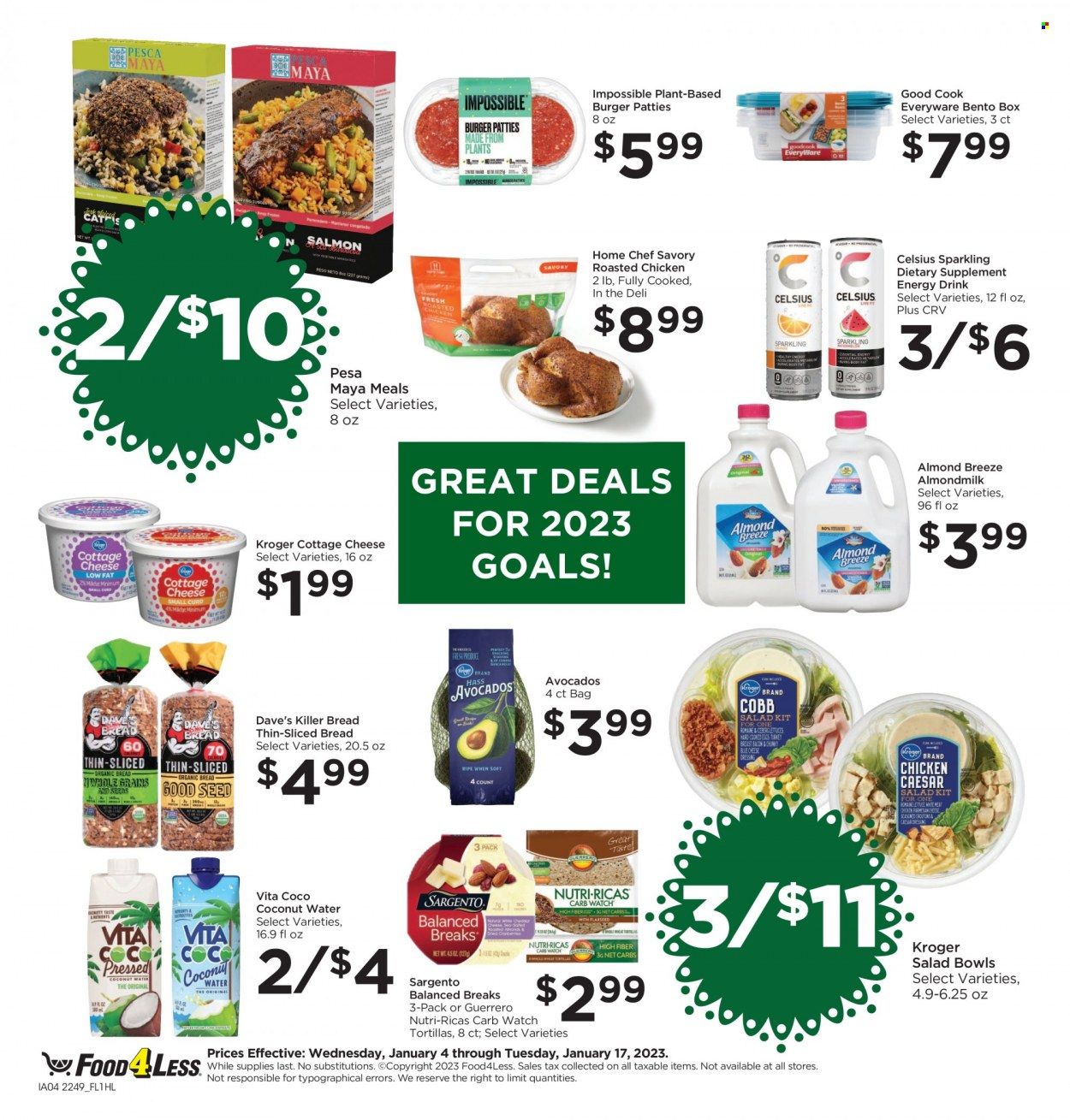 Food 4 Less (CA) Weekly Ad Flyer Specials January 11 to January 17, 2023