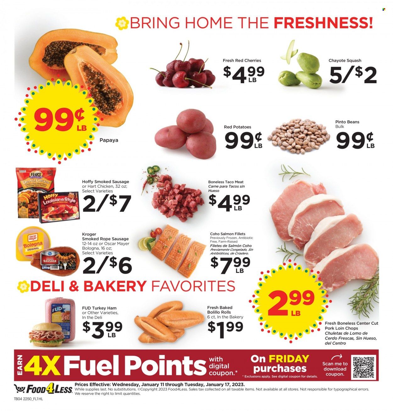 Food 4 Less (CA) Weekly Ad Flyer Specials January 11 to January 17, 2023