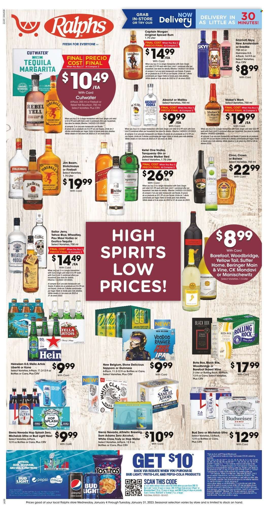 Ralphs (MD, NC, VA) Weekly Ad Flyer Specials January 4 to January 31, 2023
