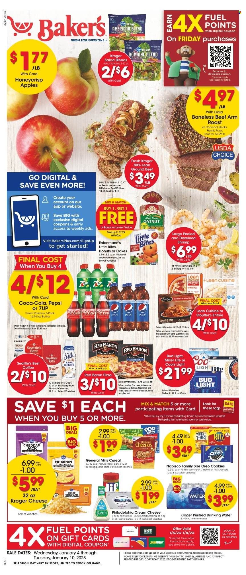 Baker's (NE) Weekly Ad Flyer Specials January 4 to January 10, 2023