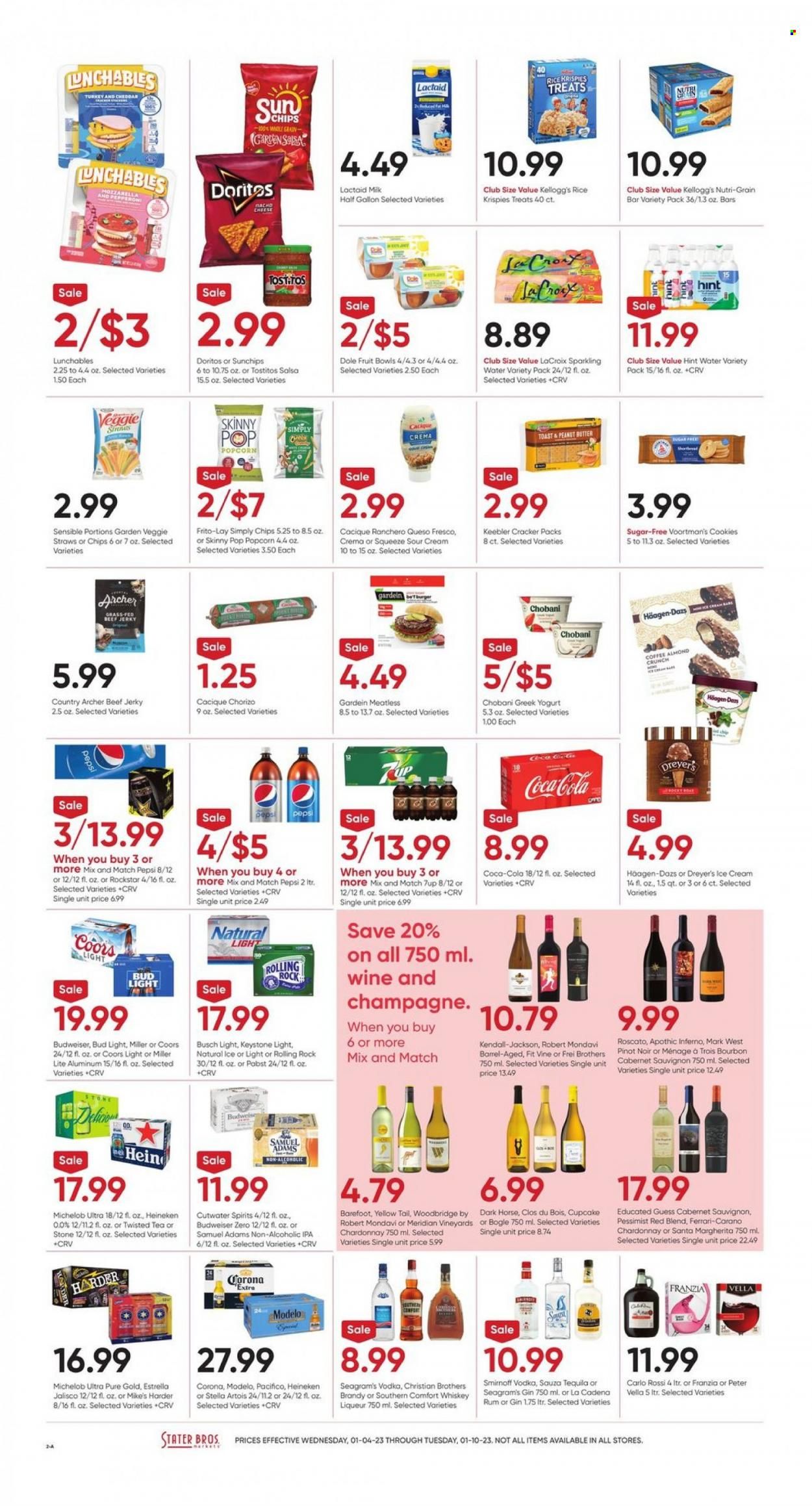 Stater Bros. (CA) Weekly Ad Flyer Specials January 4 to January 10, 2023