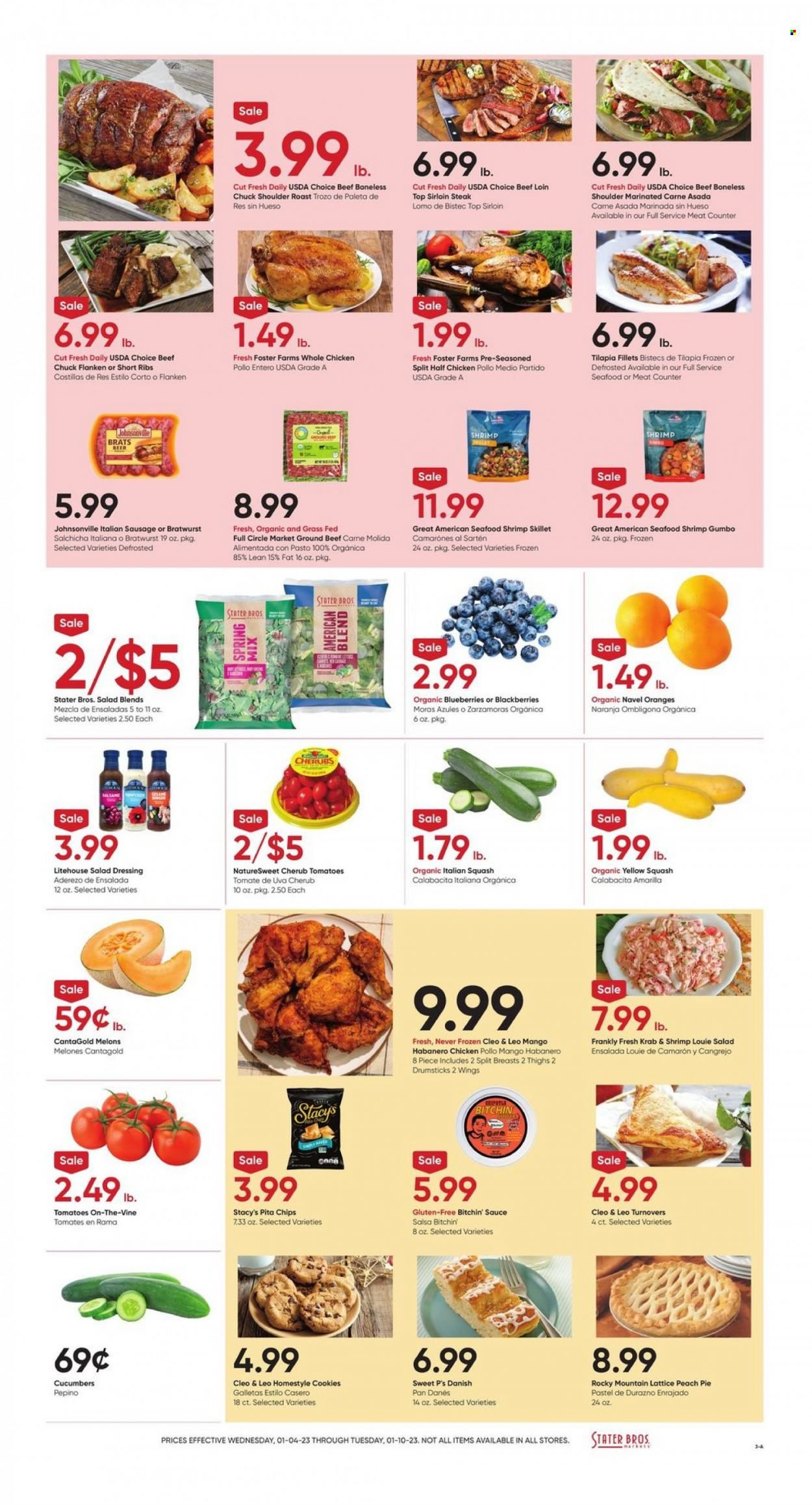 Stater Bros. (CA) Weekly Ad Flyer Specials January 4 to January 10, 2023
