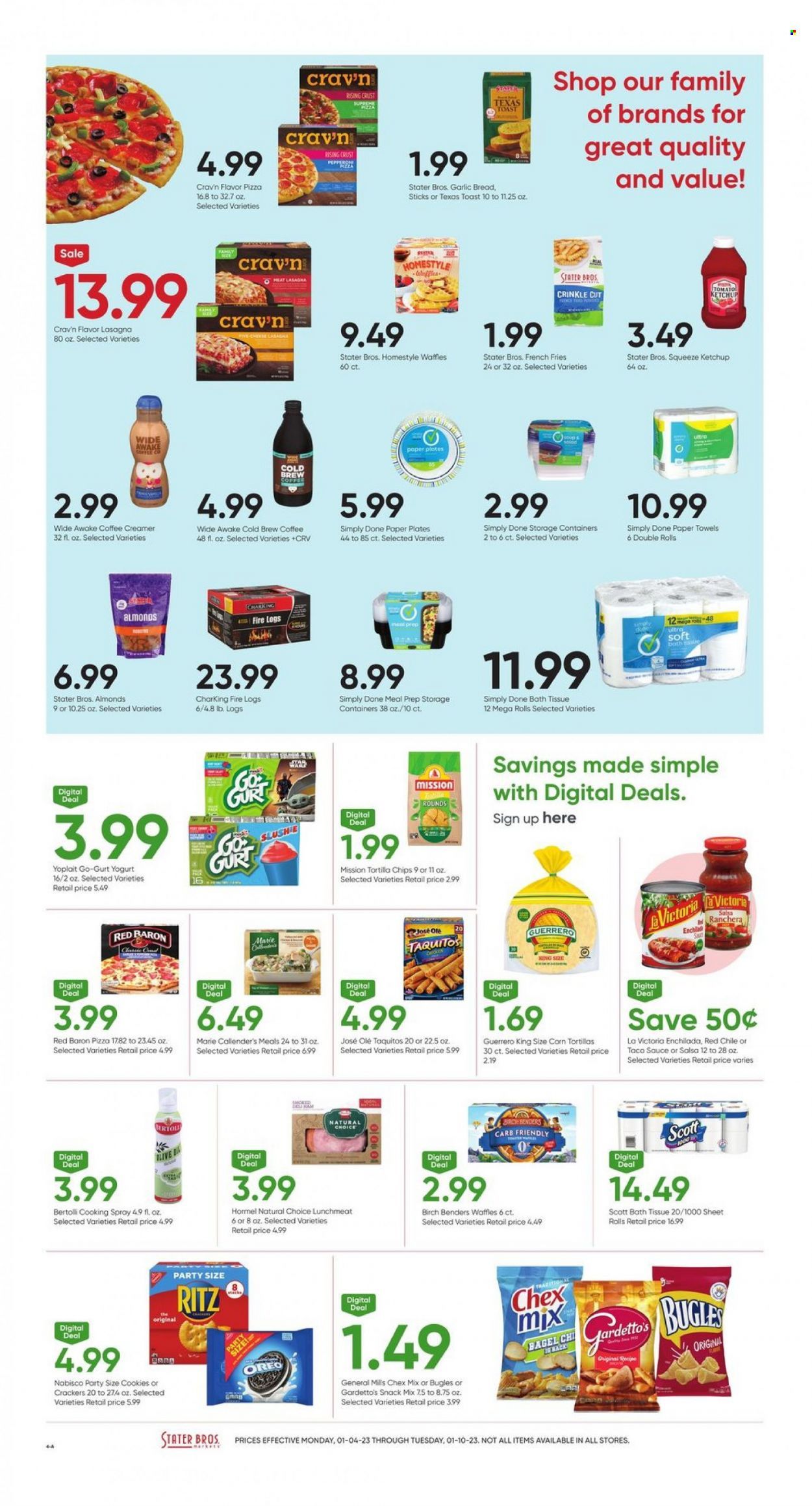 Stater Bros. (CA) Weekly Ad Flyer Specials January 4 to January 10, 2023