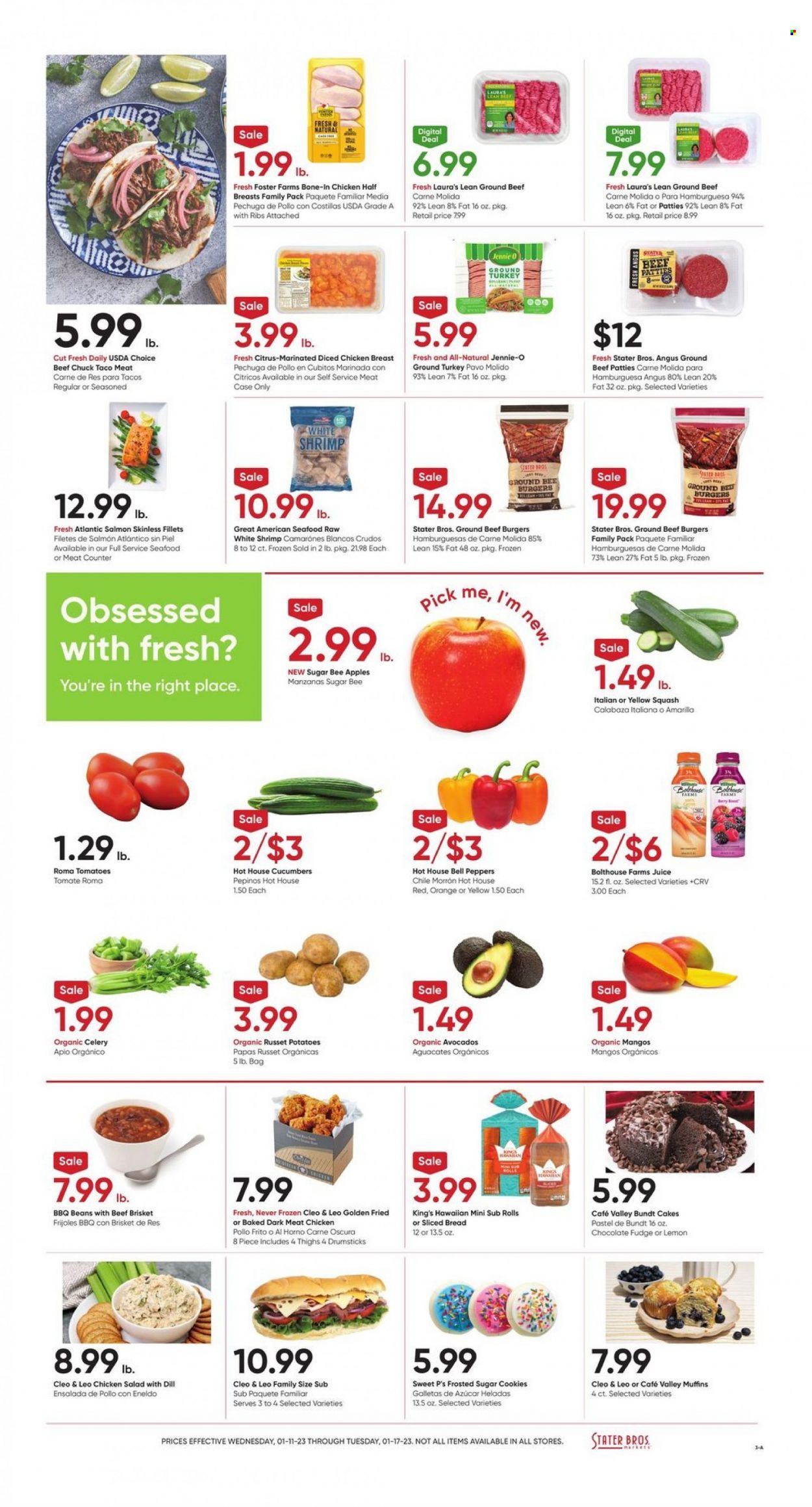 Stater Bros. (CA) Weekly Ad Flyer Specials January 11 to January 17, 2023