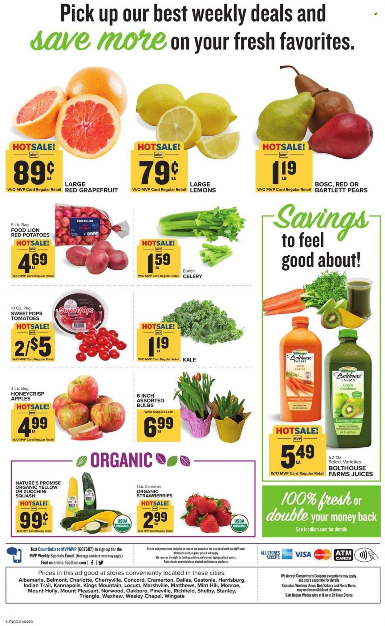 Food Lion (NC) Weekly Ad Flyer Specials January 4 to January 10, 2023