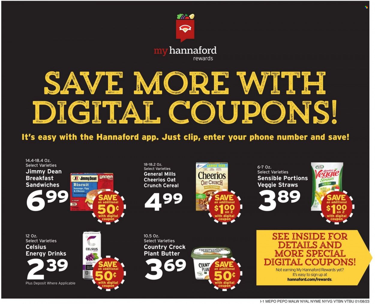 Hannaford (NY) Weekly Ad Flyer Specials January 8 to January 14, 2023