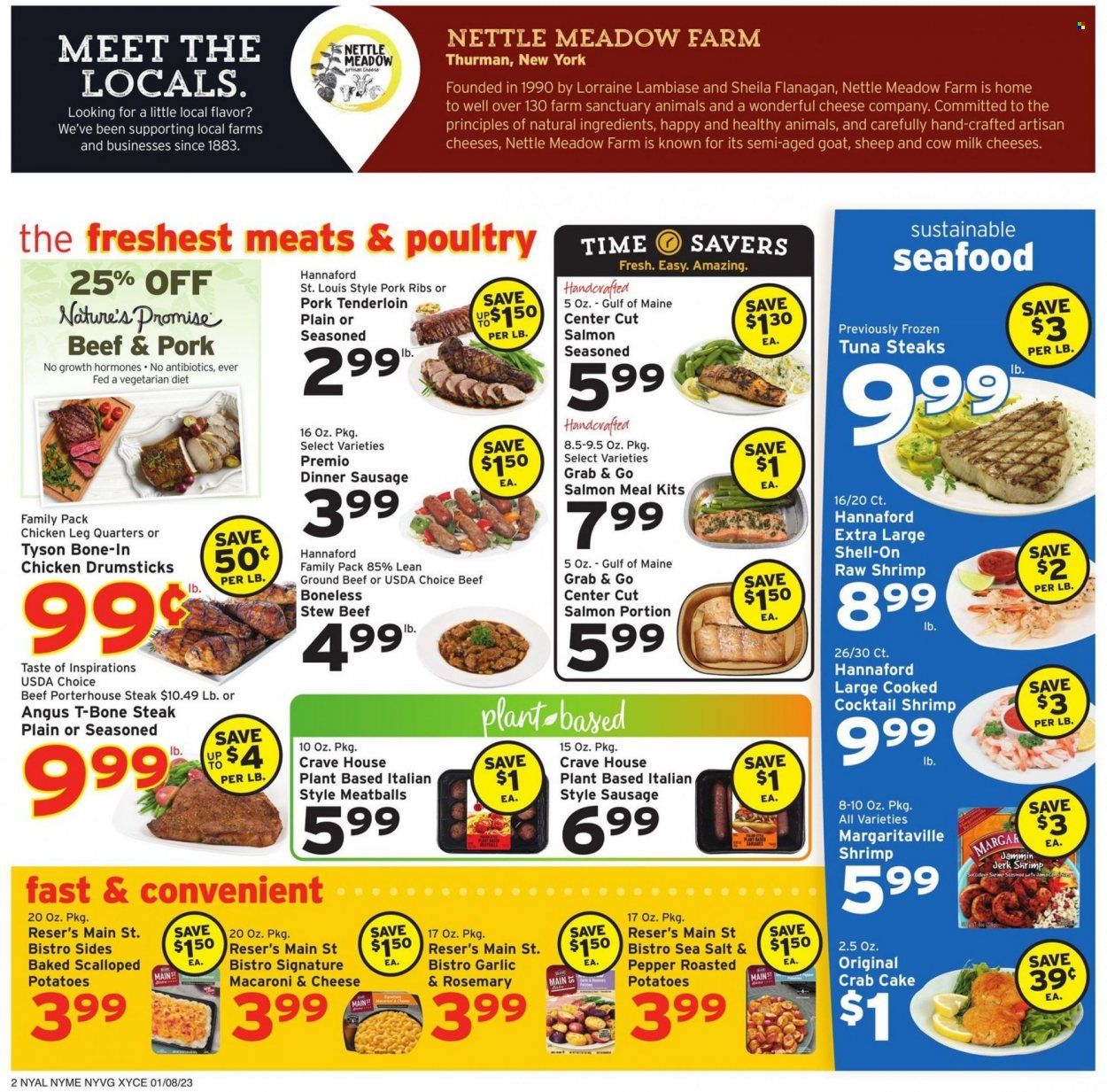 Hannaford (NY) Weekly Ad Flyer Specials January 8 to January 14, 2023