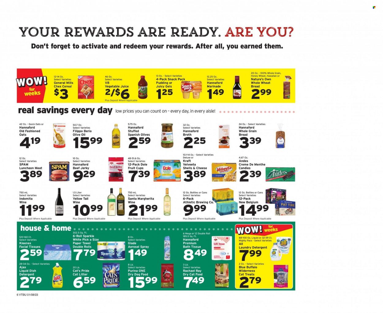 Hannaford (VT) Weekly Ad Flyer Specials January 8 to January 14, 2023