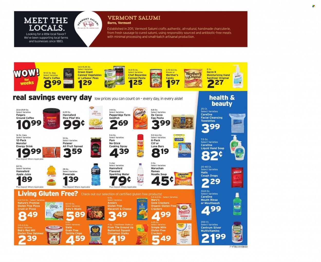 Hannaford (VT) Weekly Ad Flyer Specials January 8 to January 14, 2023