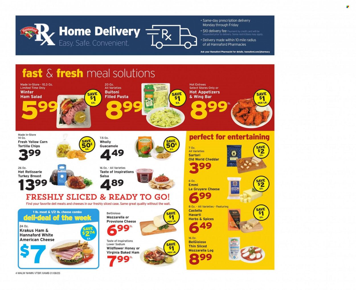 Hannaford (NH) Weekly Ad Flyer Specials January 8 to January 14, 2023