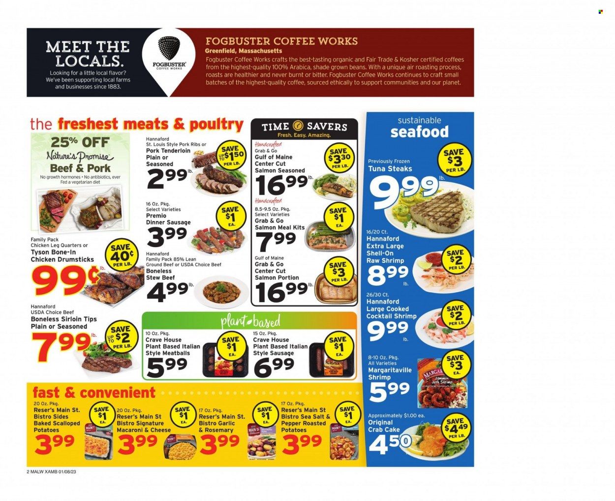 Hannaford (MA) Weekly Ad Flyer Specials January 8 to January 14, 2023