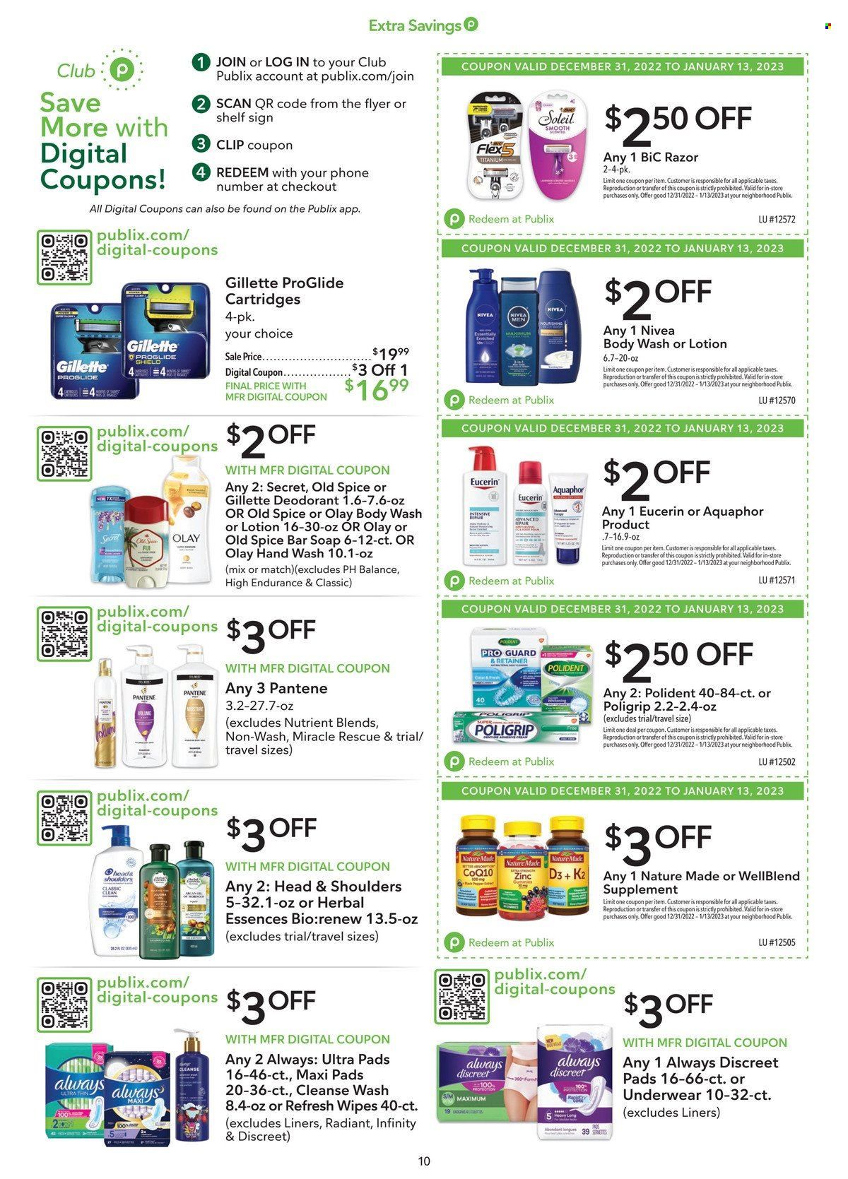 Publix (AL, FL, GA, NC, SC, TN) Weekly Ad Flyer Specials December 31 to January 13, 2023