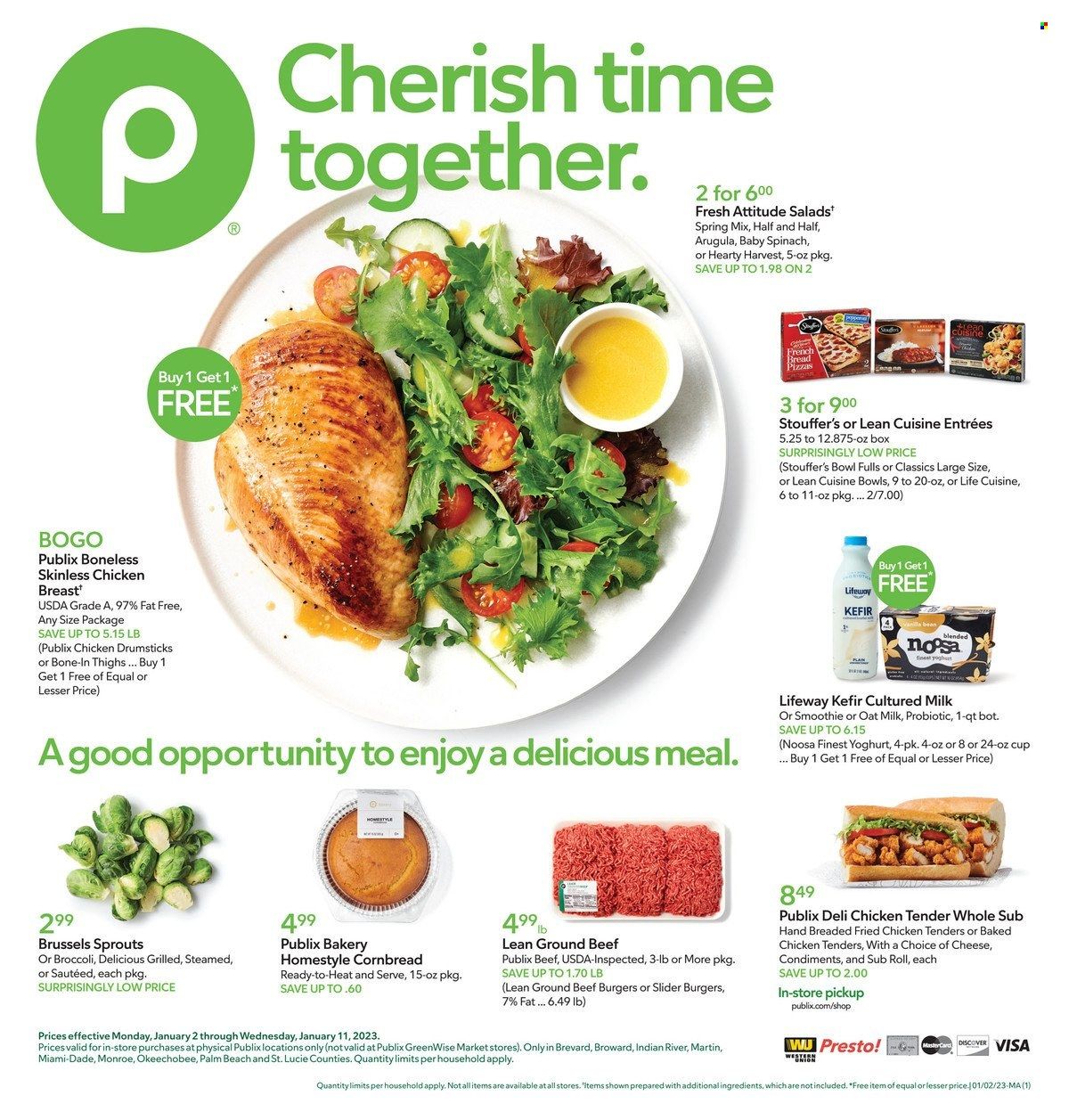 Publix (AL, FL, GA, NC, SC, TN) Weekly Ad Flyer Specials January 2 to January 11, 2023