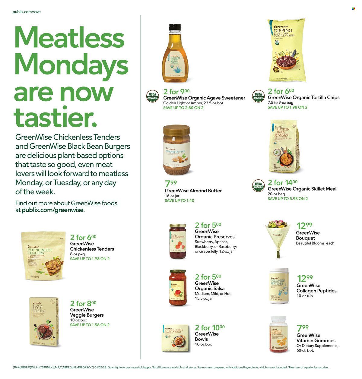 Publix (AL, FL, GA, NC, SC, TN) Weekly Ad Flyer Specials January 2 to January 11, 2023