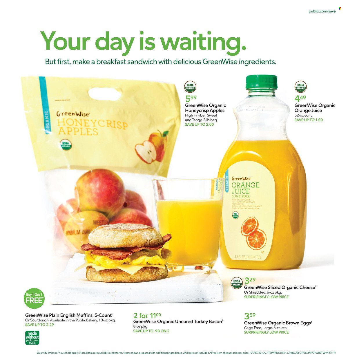 Publix (AL, FL, GA, NC, SC, TN) Weekly Ad Flyer Specials January 2 to January 11, 2023