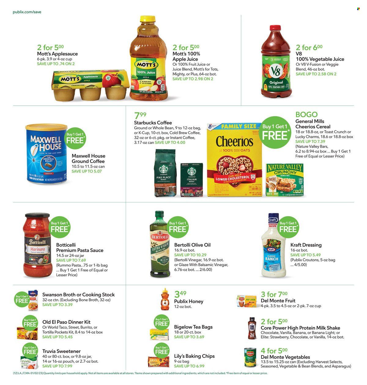 Publix (AL, FL, GA, NC, SC, TN) Weekly Ad Flyer Specials January 2 to January 11, 2023