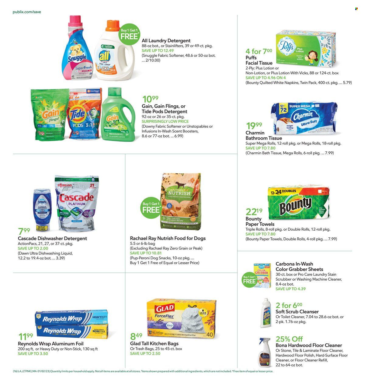 Publix (AL, FL, GA, NC, SC, TN) Weekly Ad Flyer Specials January 2 to January 11, 2023