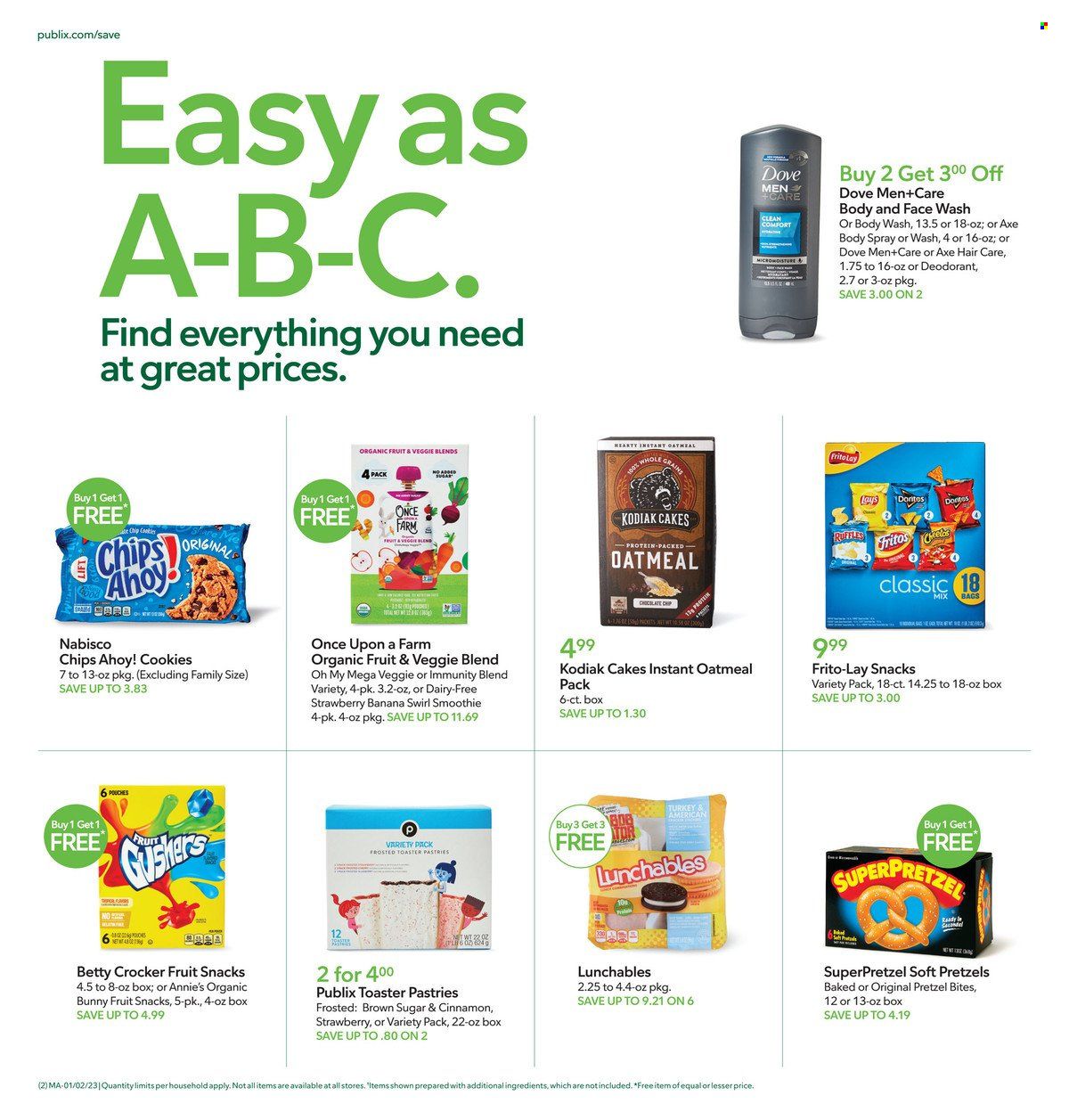 Publix (AL, FL, GA, NC, SC, TN) Weekly Ad Flyer Specials January 2 to January 11, 2023