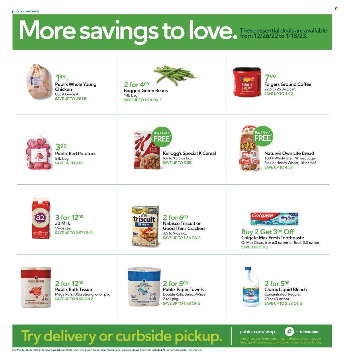 Publix (AL, FL, GA, NC, SC, TN) Weekly Ad Flyer Specials January 2 to January 11, 2023