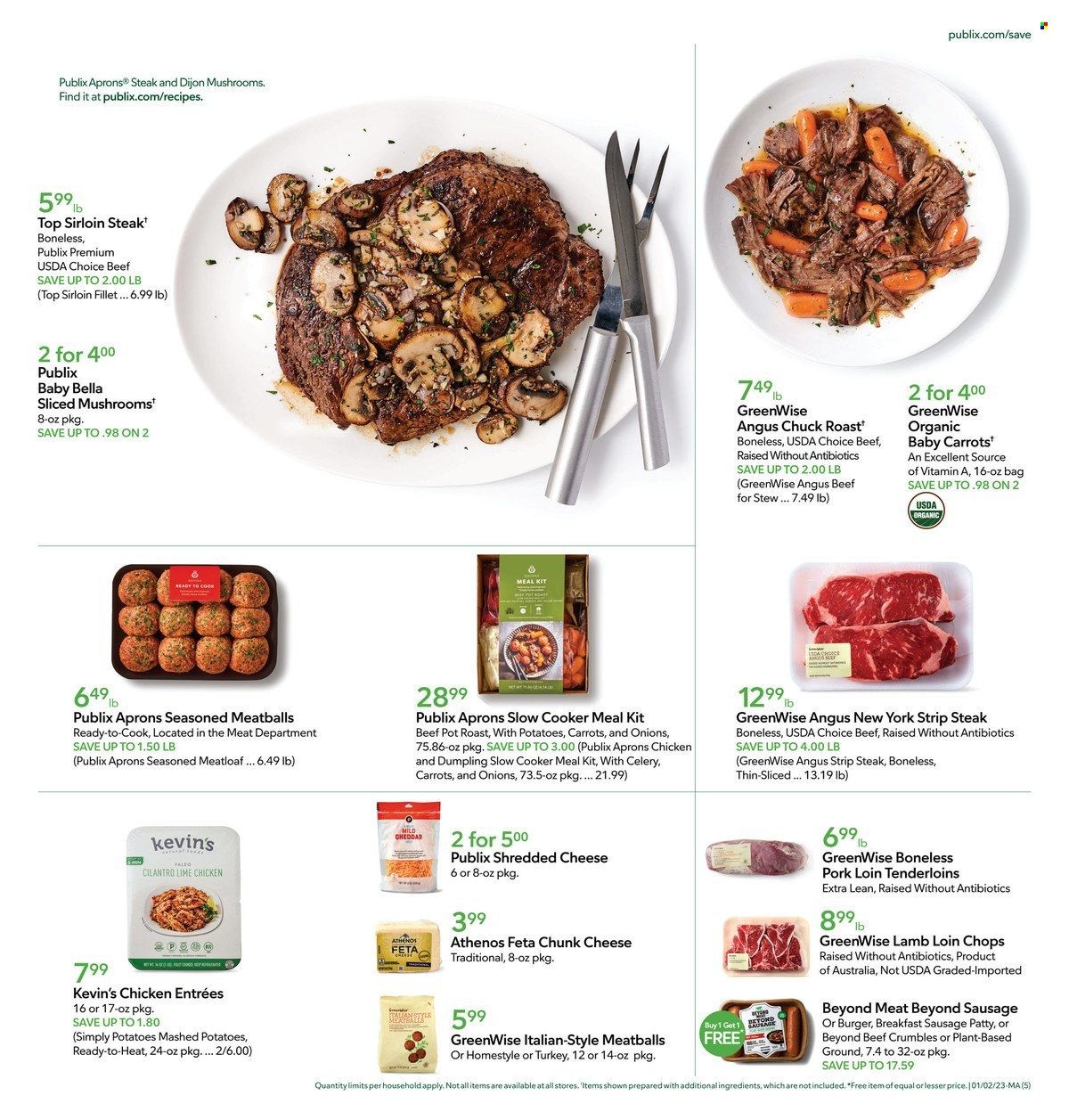 Publix (AL, FL, GA, NC, SC, TN) Weekly Ad Flyer Specials January 2 to January 11, 2023