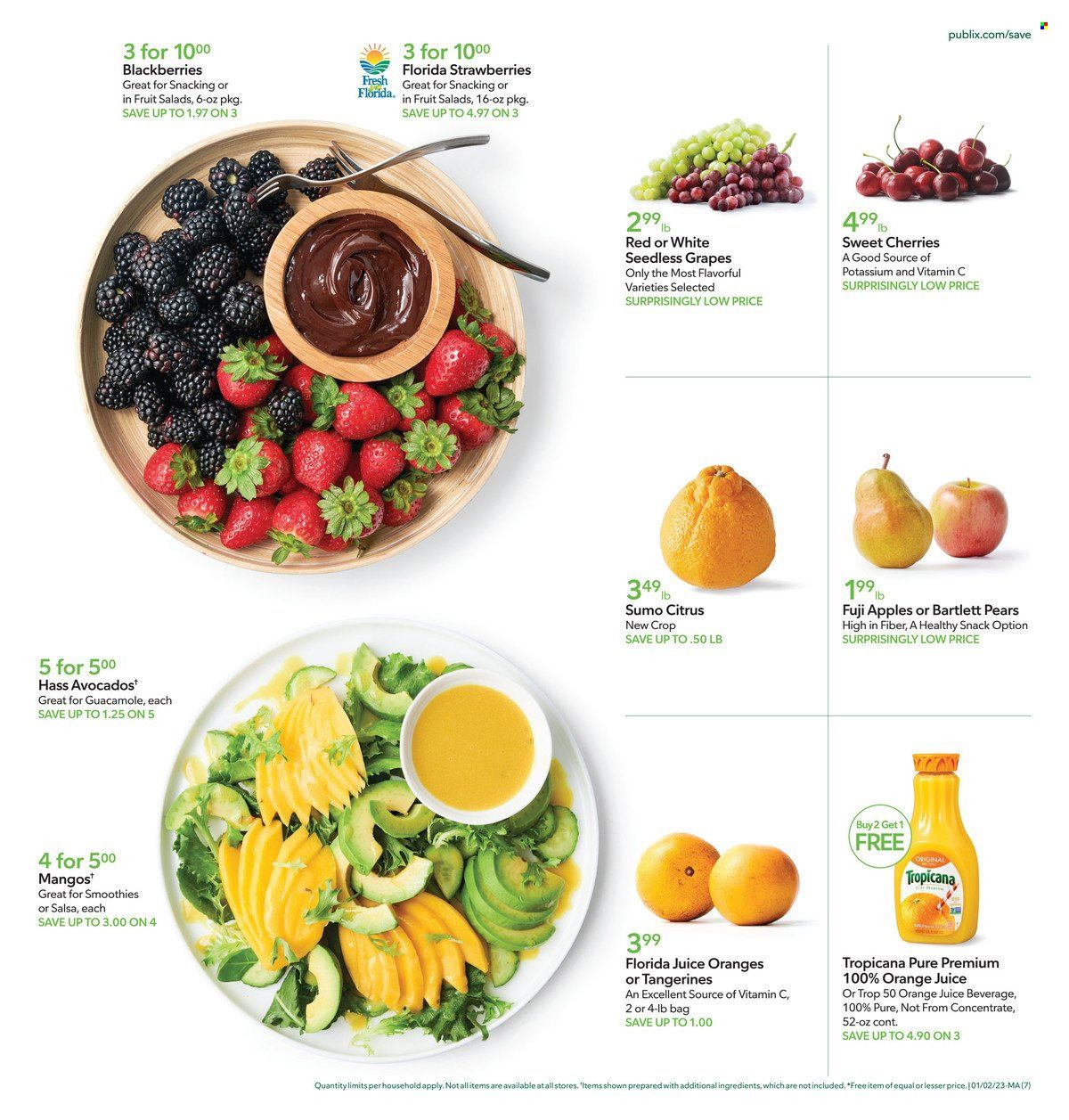 Publix (AL, FL, GA, NC, SC, TN) Weekly Ad Flyer Specials January 2 to January 11, 2023