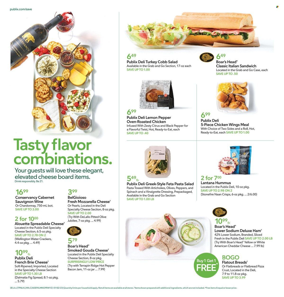 Publix (AL, FL, GA, NC, SC, TN) Weekly Ad Flyer Specials January 2 to January 11, 2023