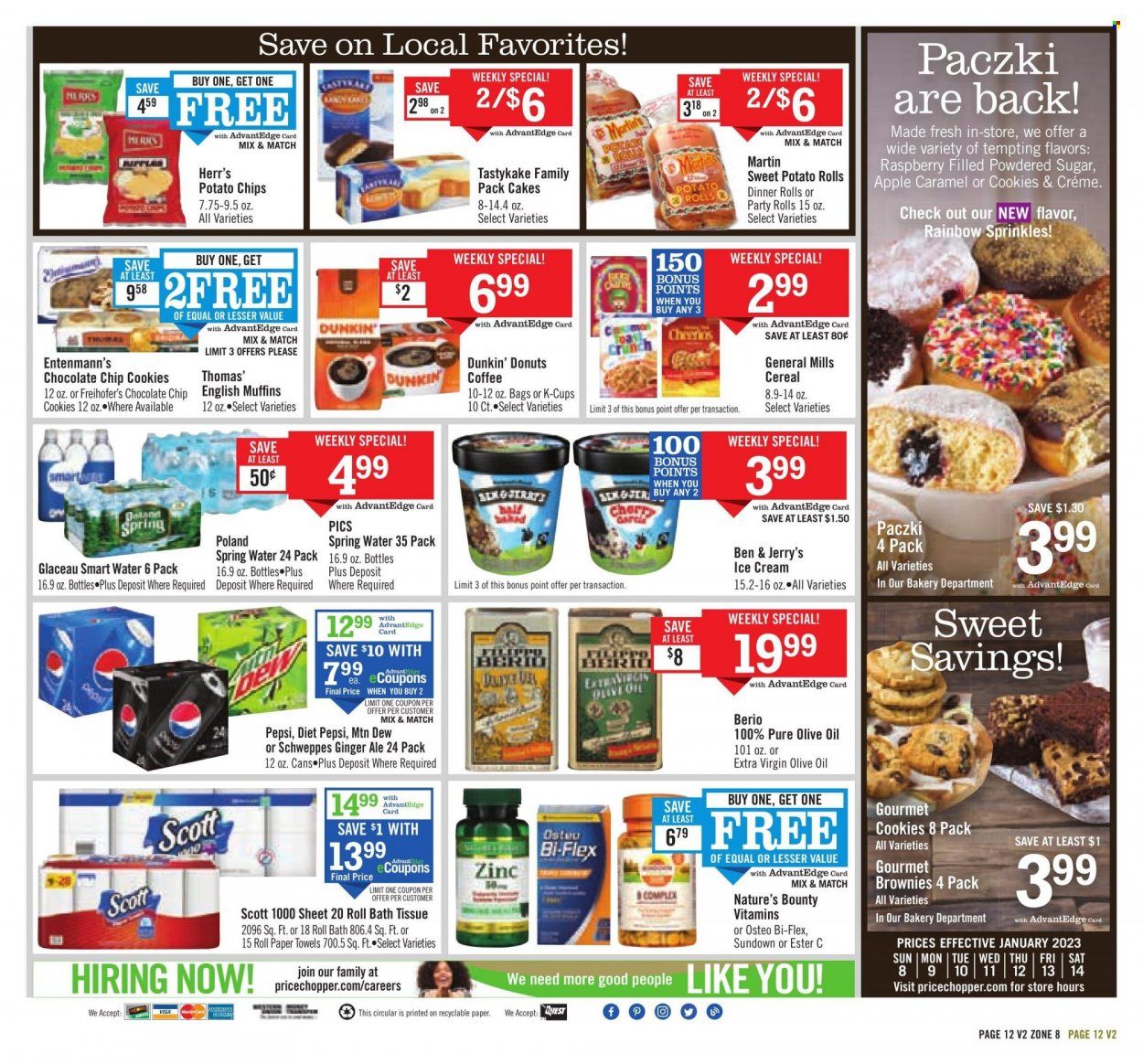 Price Chopper (PA) Weekly Ad Flyer Specials January 8 to January 14, 2023