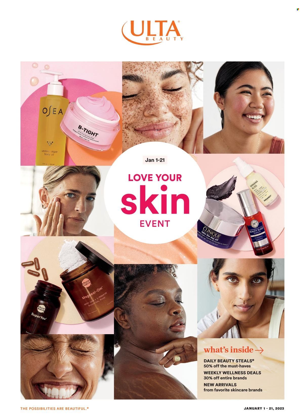 Ulta Beauty Weekly Ad Flyer Specials January 1 to January 21, 2023