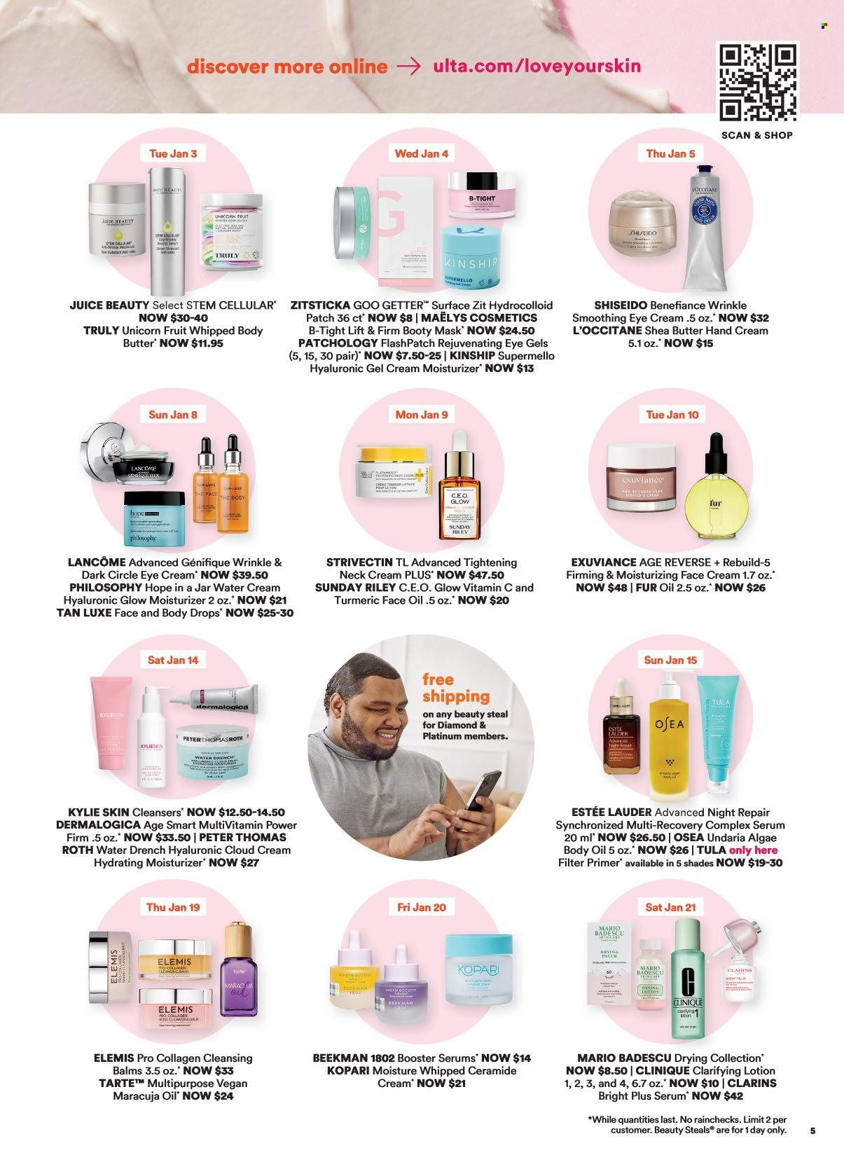 Ulta Beauty Weekly Ad Flyer Specials January 1 to January 21, 2023