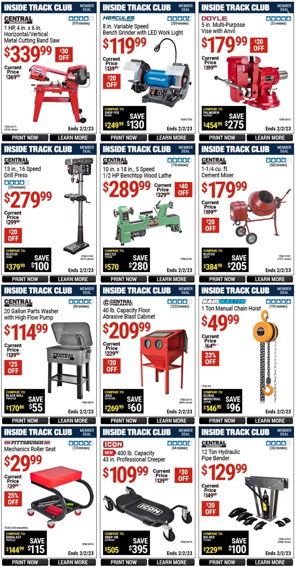 Harbor Freight Weekly Ad Flyer Specials January 6 to February 2, 2023
