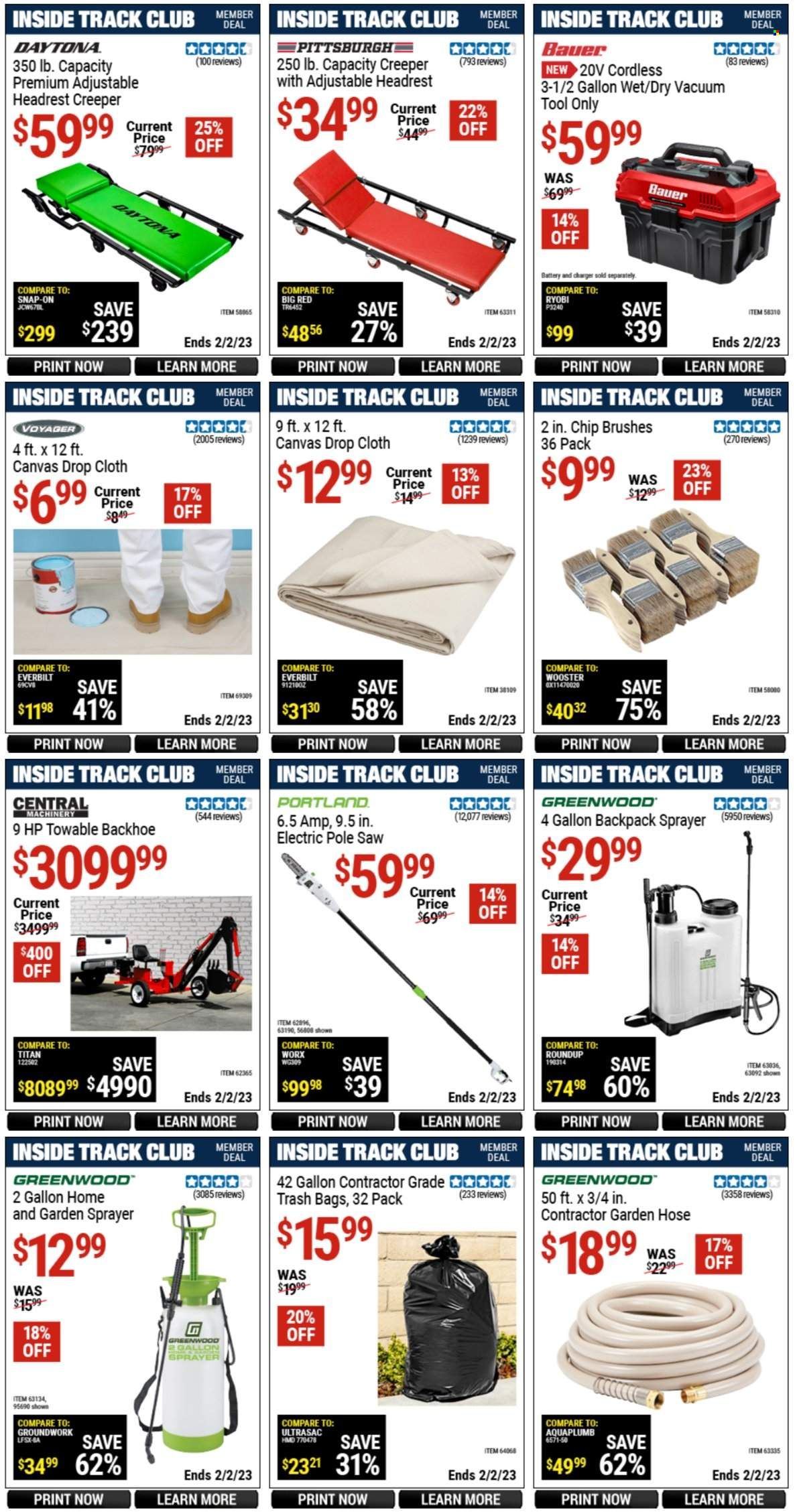 Harbor Freight Weekly Ad Flyer Specials January 6 to February 2, 2023