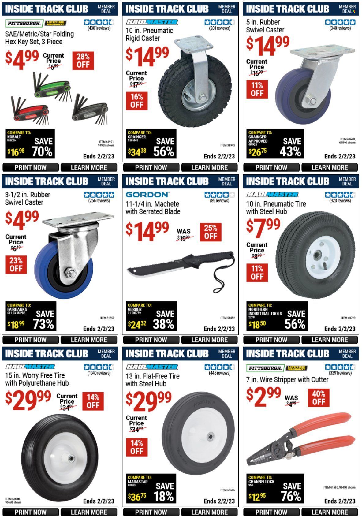 Harbor Freight Weekly Ad Flyer Specials January 6 to February 2, 2023