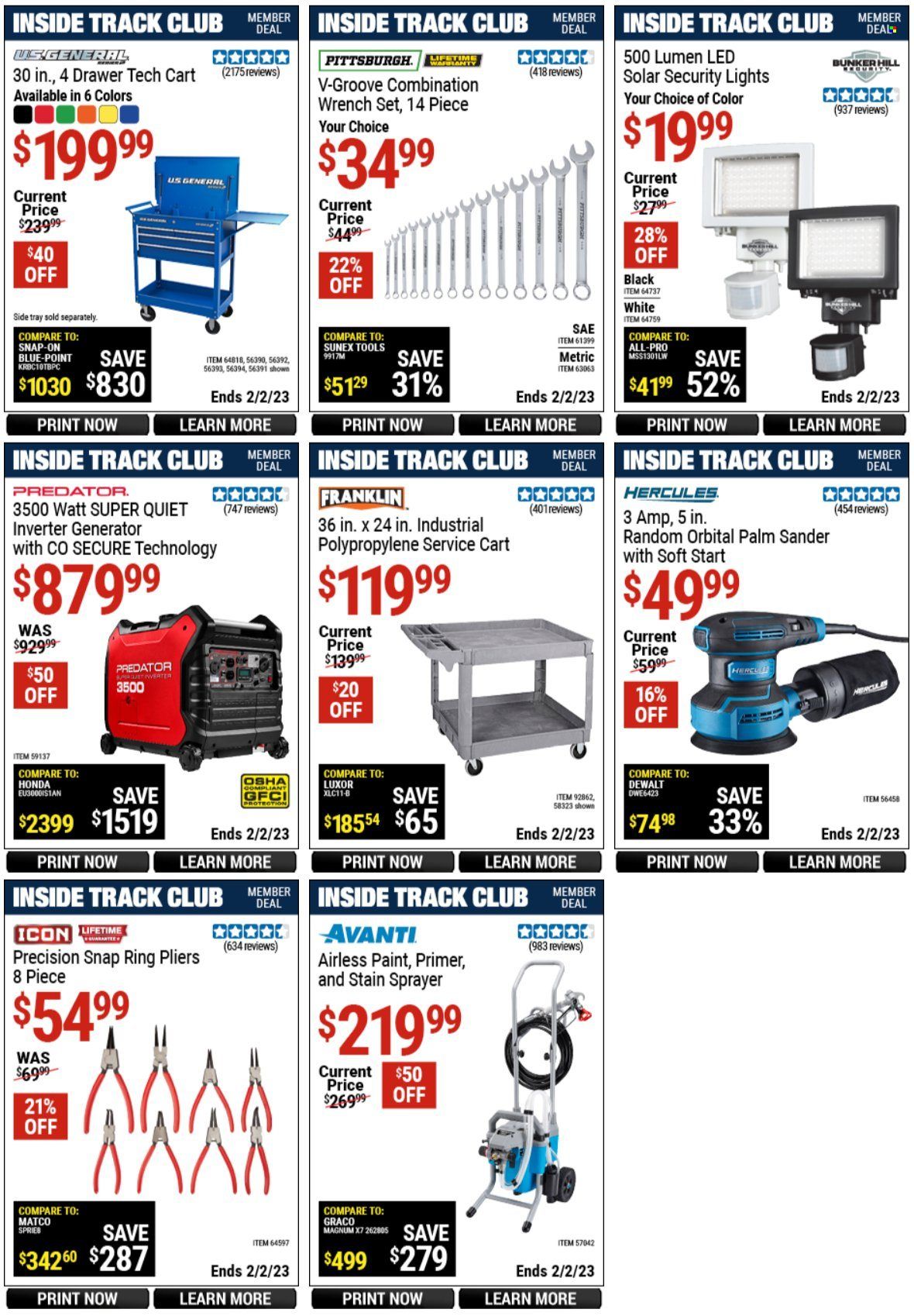 Harbor Freight Weekly Ad Flyer Specials January 6 to February 2, 2023