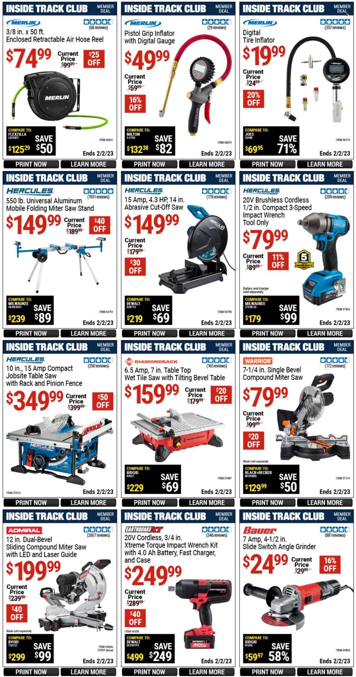 Harbor Freight Weekly Ad Flyer Specials January 6 to February 2, 2023