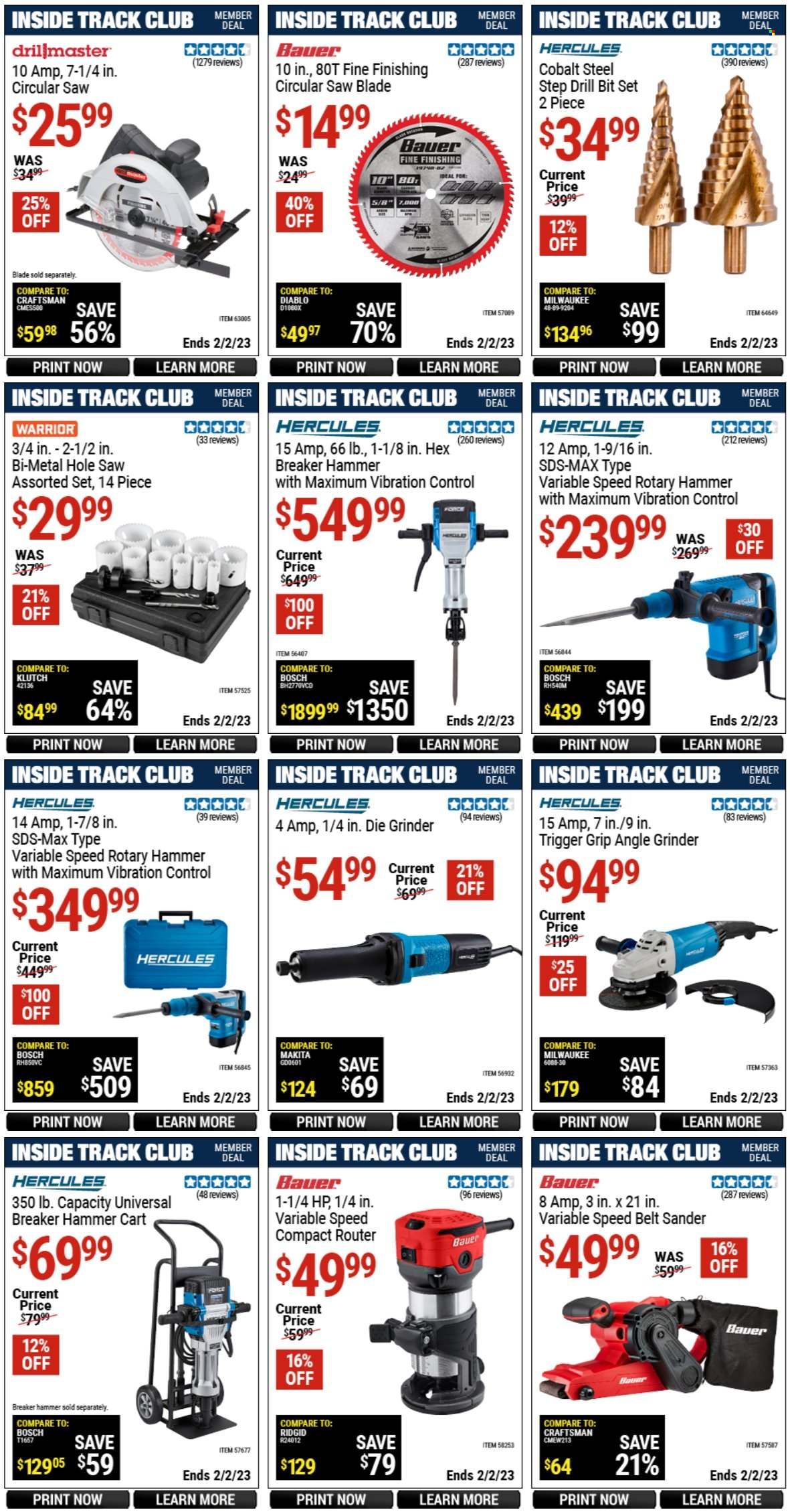 Harbor Freight Weekly Ad Flyer Specials January 6 to February 2, 2023