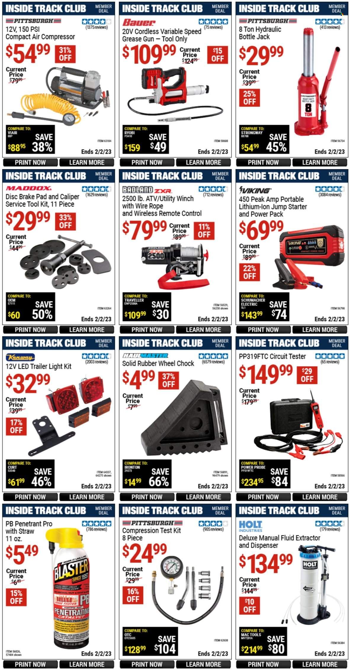 Harbor Freight Weekly Ad Flyer Specials January 6 to February 2, 2023